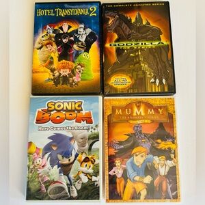 Kids DVD Bundle of 4